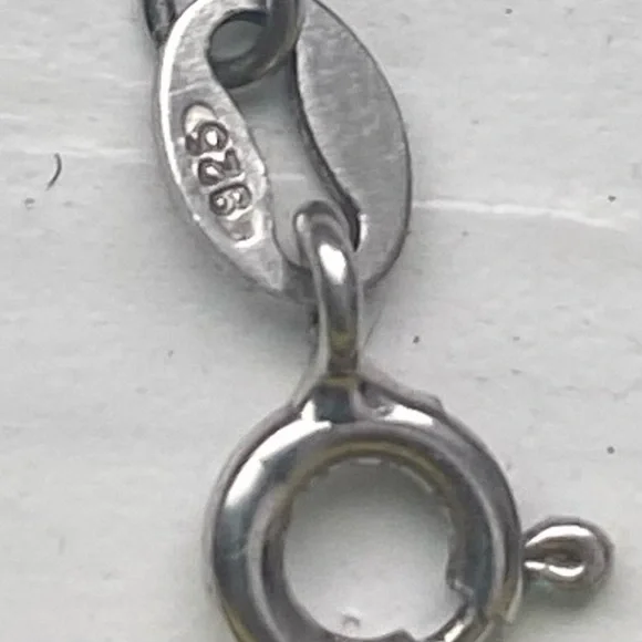 Unhallmarked silver and turquoise necklace - Picture 9 of 9